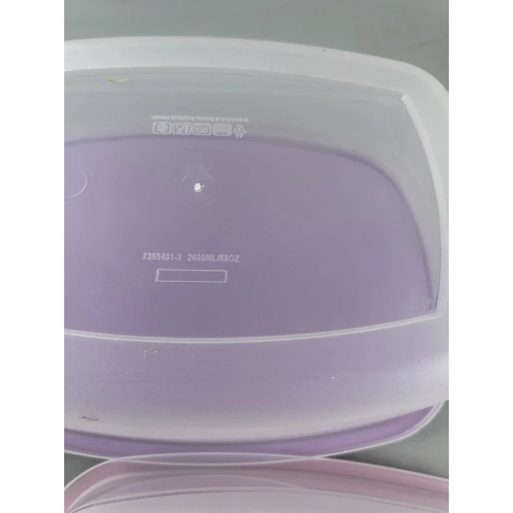 Nesting Food Storage Container Set 6 Pc BPA Free Plastic Lids‎ Multicolor